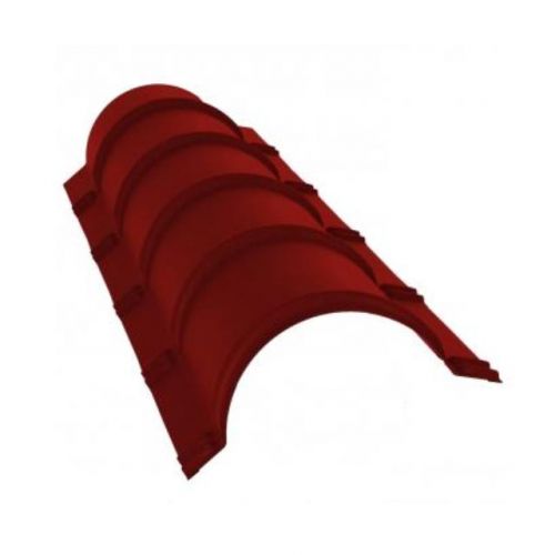 Конек полукруглый для металлочерепицы R110мм сталь 0.5мм Satin matt 2м Grand Line