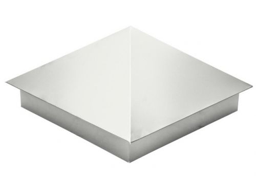 Колпак на столб 390*390мм сталь 0,5мм Satin Россия Grand Line RAL 9003 (белый)