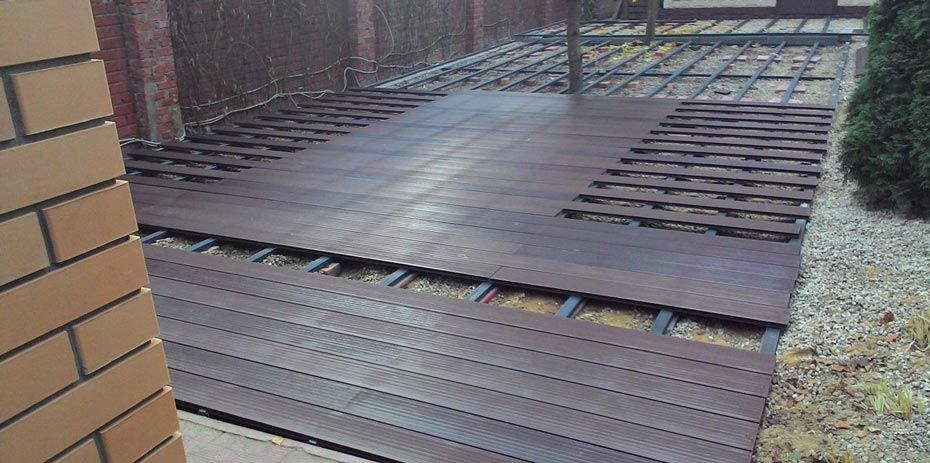 Монтаж террасной доски, садового паркета CM Decking 