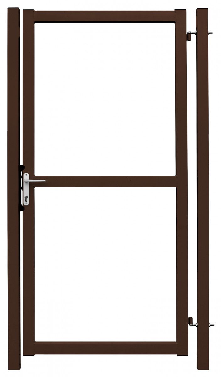 Калитка Colority цинк с замком 2,0х1 RAL 8017 К.176-330-0