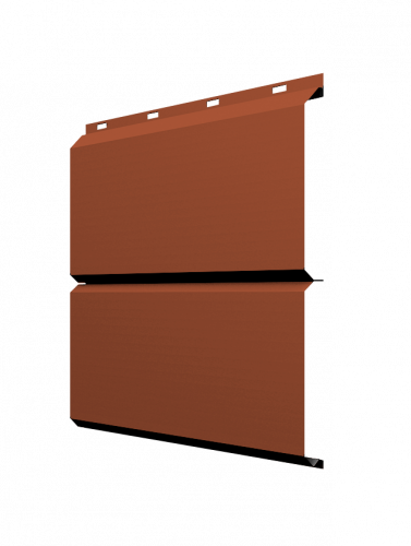 ЭкоБрус новый Grand Line 0,45 Drap ТР с пленкой RAL 8004 терракота