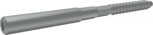 Шуруп-шпилька 8х160 Grand Line RAL 7042 транспортный серый