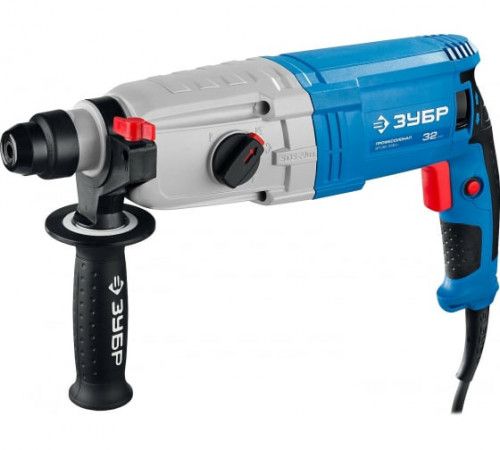 Перфоратор Зубр Профессионал SDS-Plus 1100Вт, 32мм, кейс (ЗП-32-1100 К)