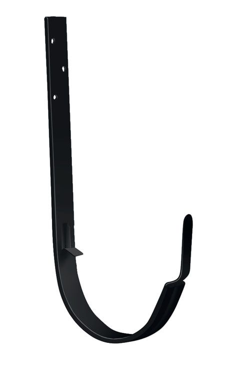 Крюк длинный Grand Line ПЭ матовый 125мм RAL 9005 черный