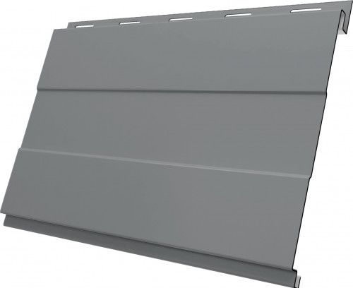 Вертикаль проф Grand Line 0,45 Drap ТХ с пленкой RAL 7004 сигнальный серый