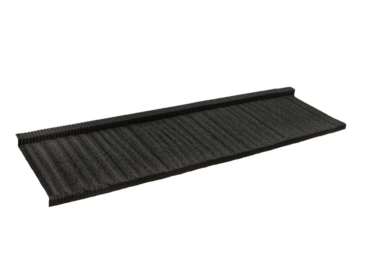 Лист композитной черепицы CM Roof Shake black (черный)