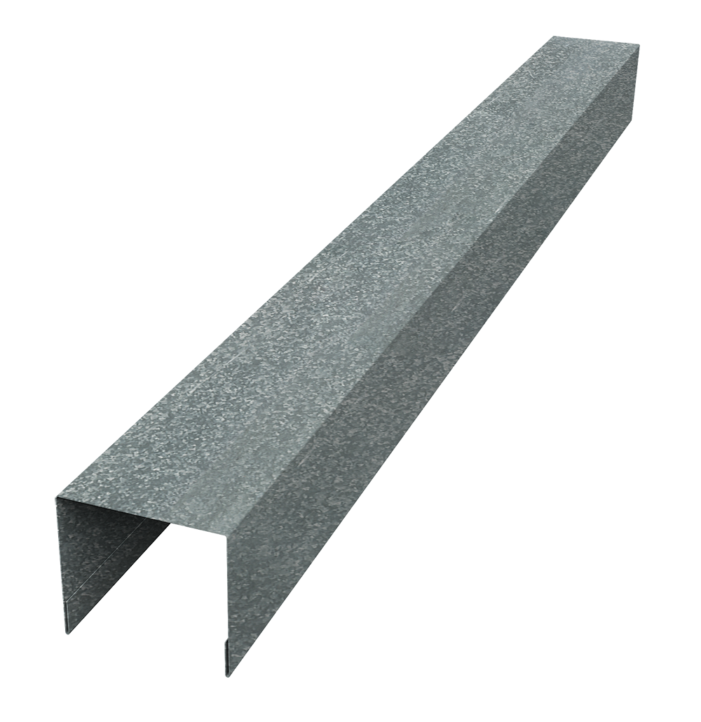 Стойка боковая крепежная для забора жалюзи Палермо Grand Line 0,55 Zn (2м)
