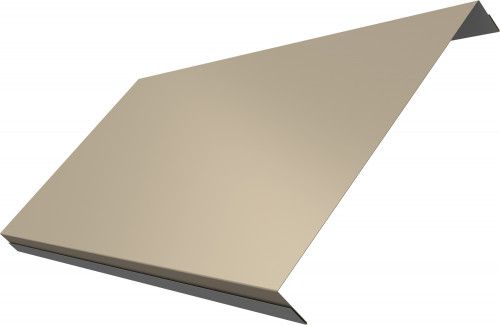 Ламель обратная 200 забора жалюзи Техас Grand Line 0,45 Drap ТХ RAL 1015 светлая слоновая кость