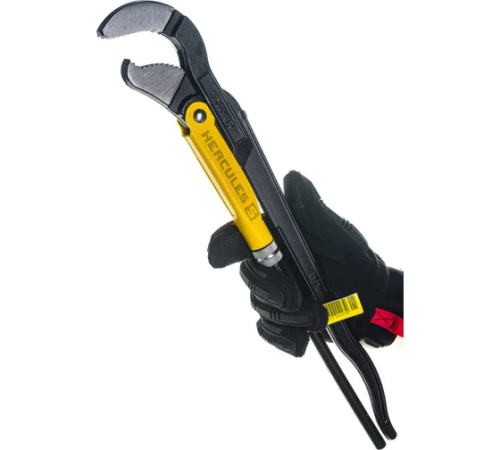 Ключ трубный Stayer Hercules-S Professional изогнутые губки №2, 1,5", 440мм
