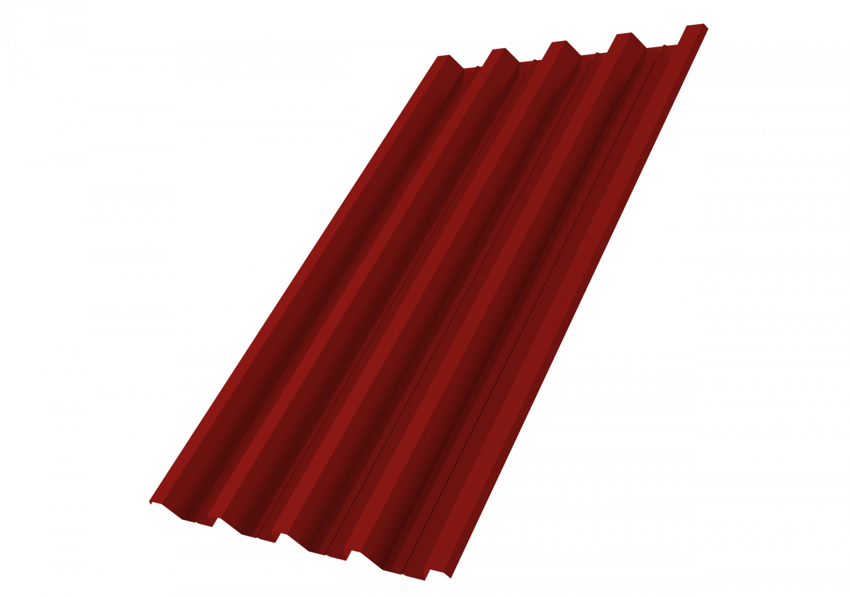 Профнастил Н60R в01 Grand Line 0,7 ПЭ RAL 3011 коричнево-красный