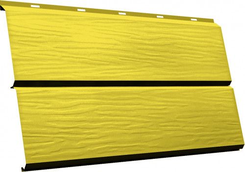 ЭкоБрус 3D Grand Line 0,45 ПЭ с пленкой RAL 1018 цинково-желтый