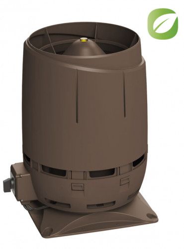 Вентилятор Vilpe Flow Eco160S с основанием 300x300 коричневый