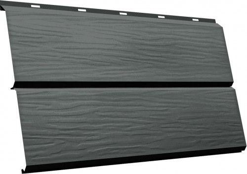 ЭкоБрус 3D Grand Line 0,45 ПЭ с пленкой RAL 7005 мышино-серый