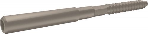 Шуруп-шпилька 8х160 Grand Line RAL 1035 жемчужно-белый