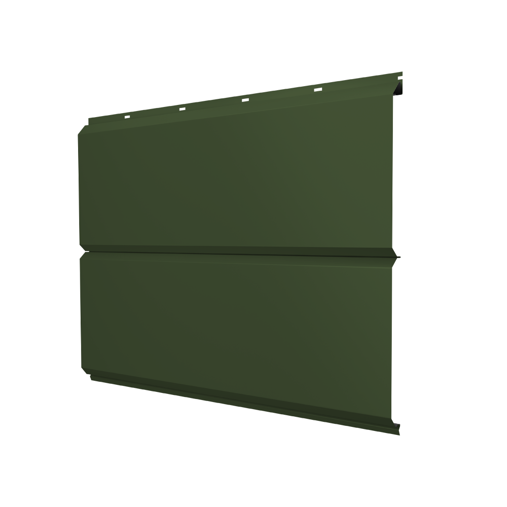 ЭкоБрус новый Grand Line 0,5 Сатин матовый ТХ с пленкой RAL 6020 хромовая зелень