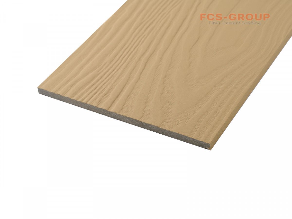 Фиброцементный сайдинг 190х8мм FCSPRO Wood F11 золотой песок (3м)