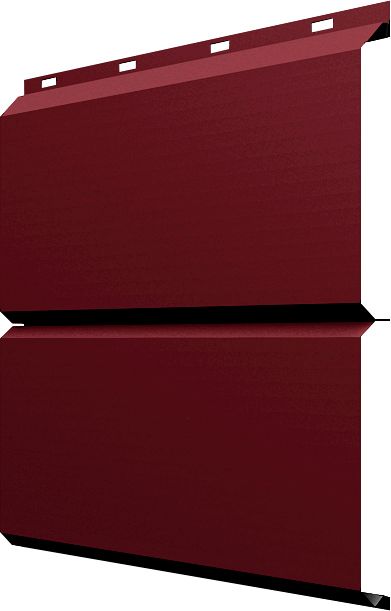 ЭкоБрус Grand Line 0,45 Drap с пленкой RAL 3005 красное вино