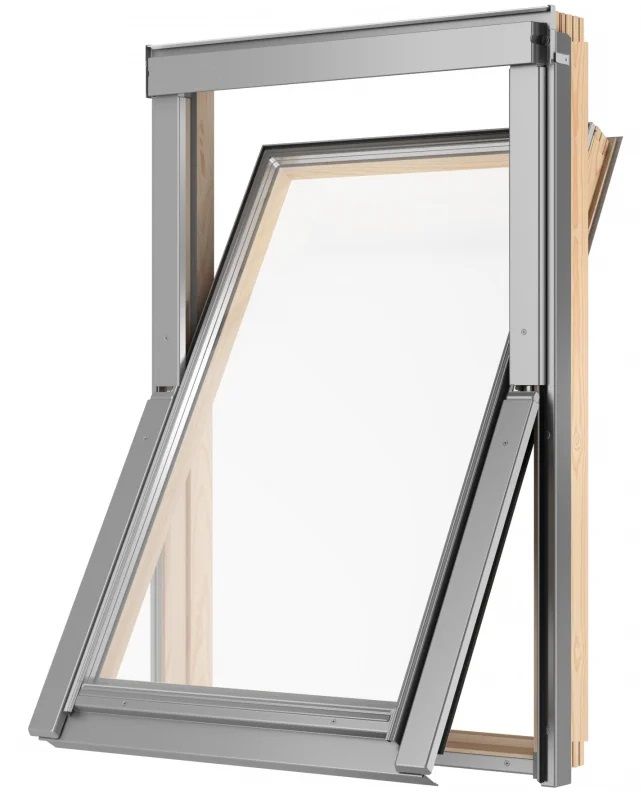 Окно мансардное RoofLITE+ AAY B900 114х118 (однокамерное, 12см, ручка снизу)