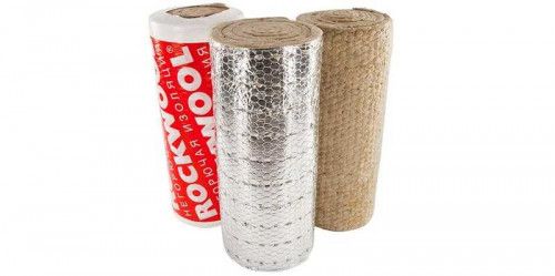 Утеплитель Rockwool Alu Wired Mat 105 4000х1000х50 каш/ф (4м2/0,2м3/уп)