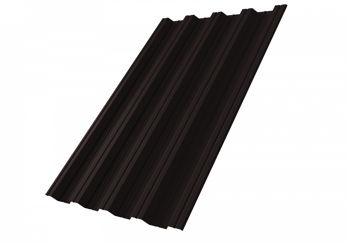 Профнастил НС44R Grand Line 0,5 Drap ТХ RAL 9005 черный