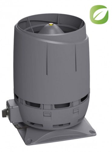 Вентилятор Vilpe Flow Eco160S с основанием 300x300 серый