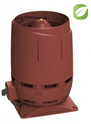 Вентилятор Vilpe Flow Eco160S с основанием 300x300 красный