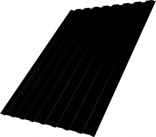 Профнастил С20A Grand Line 0,45 Drap RAL 9005 черный