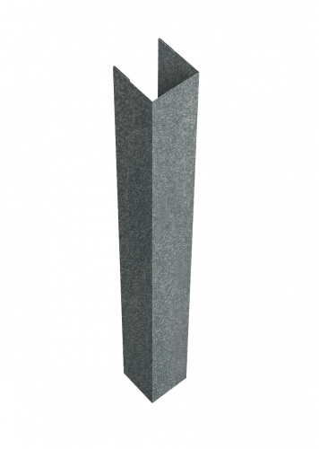 Стойка для забора жалюзи Техас Grand Line для монтажа без крепежного вкладыша 0,55 Zn (2м)