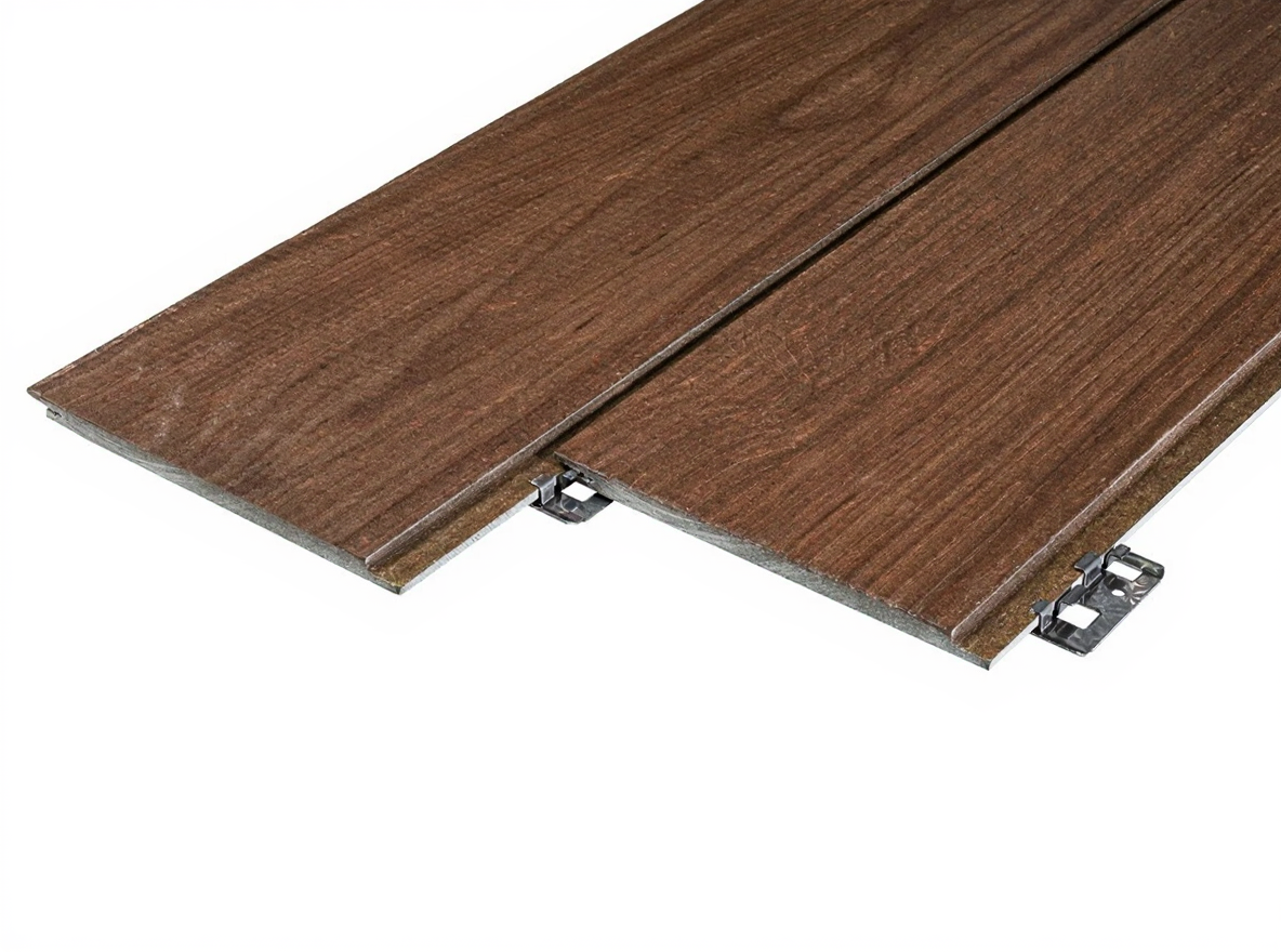 Фиброцементный сайдинг 190х10мм FCSPRO Decor Click береза (3м)