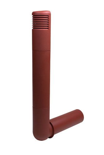 Дефлектор цокольный Vilpe Ross 125/135 красный