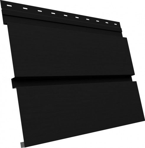 Квадро Брус 3D в01 Grand Line 0,45 ПЭ с пленкой RAL 9005 черный
