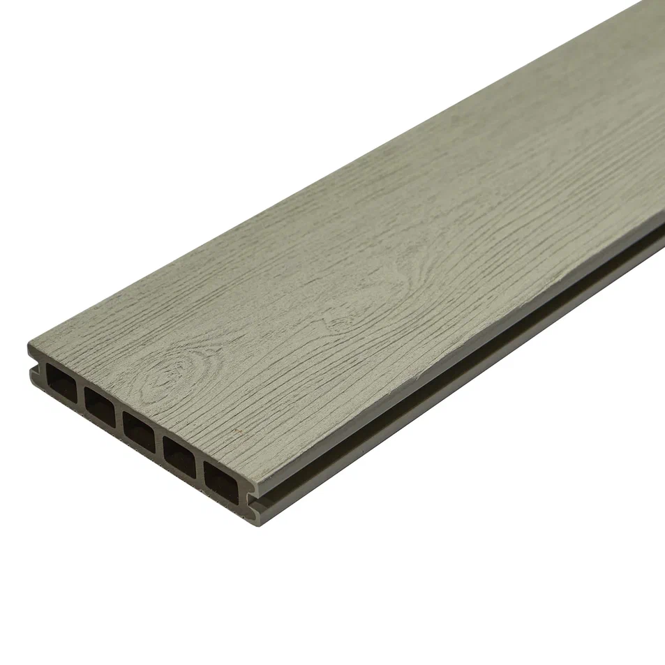 Доска террасная СМ Кантри (CM Decking Country) 3000x148x25мм смок грей (smoke grey)