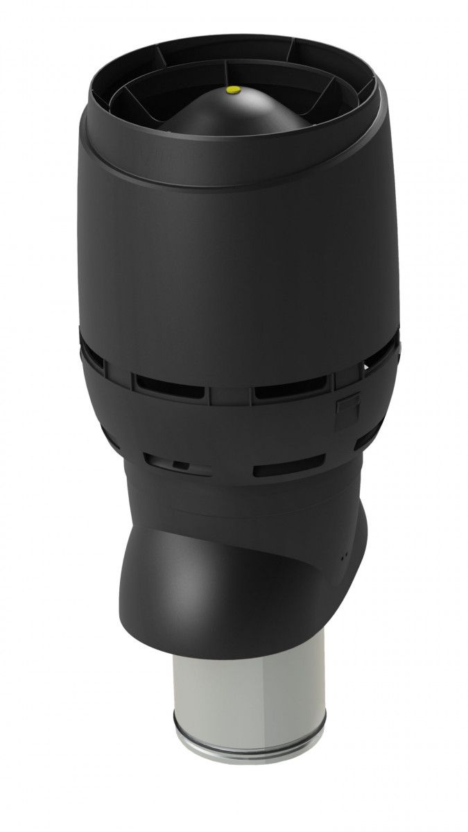 Выход вентиляционный Vilpe Flow XL 200/ИЗ/500 черный