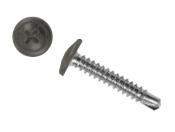 Саморез ПШС 4,2х25 (500шт) шлиц PH2 RAL 7039