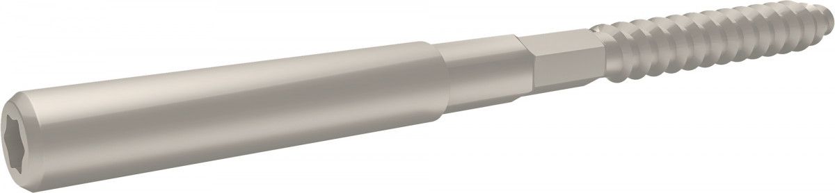 Шуруп-шпилька 8х160 Grand Line RAL 1013 жемчужно-белый