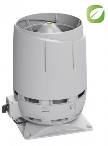 Вентилятор Vilpe Flow Eco160S с основанием 300x300 светло-серый