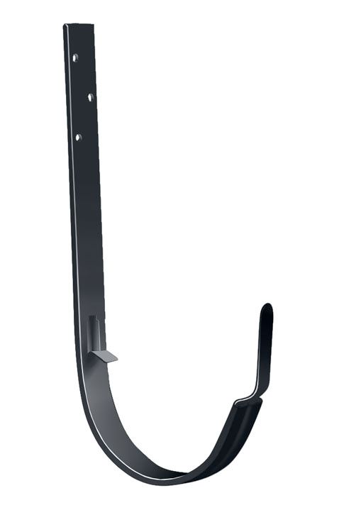 Крюк длинный Grand Line ПЭ 150мм RAL 7024 мокрый асфальт