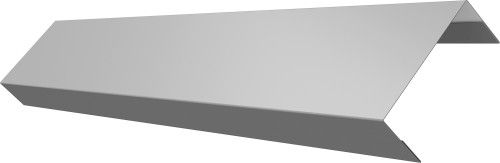 Ламель обратная 50 забора жалюзи Техас Grand Line 0,45 Drap ТХ RAL 7047 телегрей 4