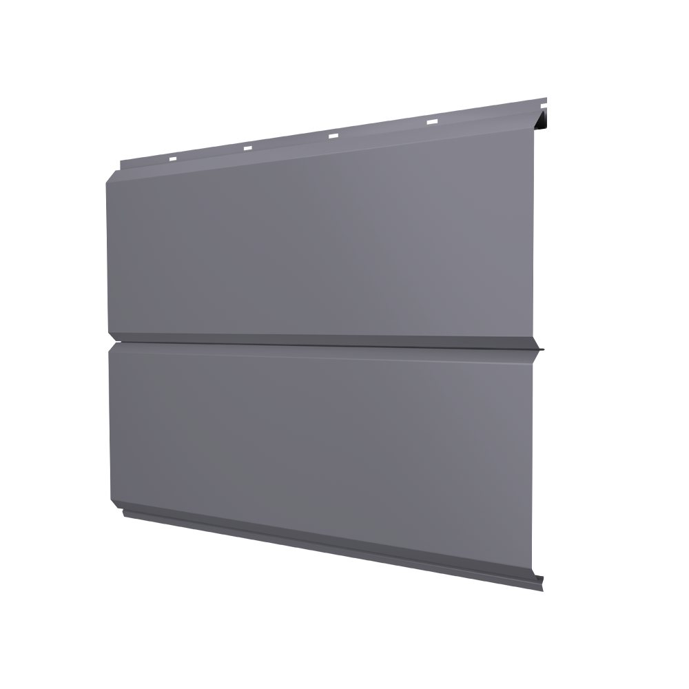 ЭкоБрус новый Grand Line 0,45 Drap с пленкой RAL 7004 сигнальный серый