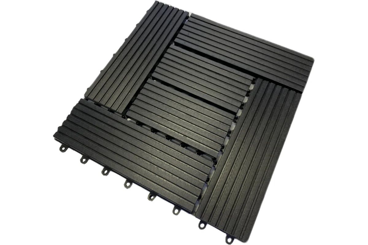Паркет садовый Masterdeck 300x300 антрацит (11шт)