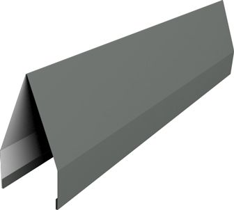 Ламель забора жалюзи Токио новый Grand Line 0,45 ПЭ RAL 7005 мышино-серый