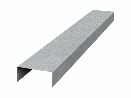 Крышка 30х15 для забора жалюзи Техас Grand Line 0,7 Zn (2,5м)
