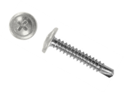Саморез ПШС 4,2х41 (500шт) шлиц PH2 RAL 9016