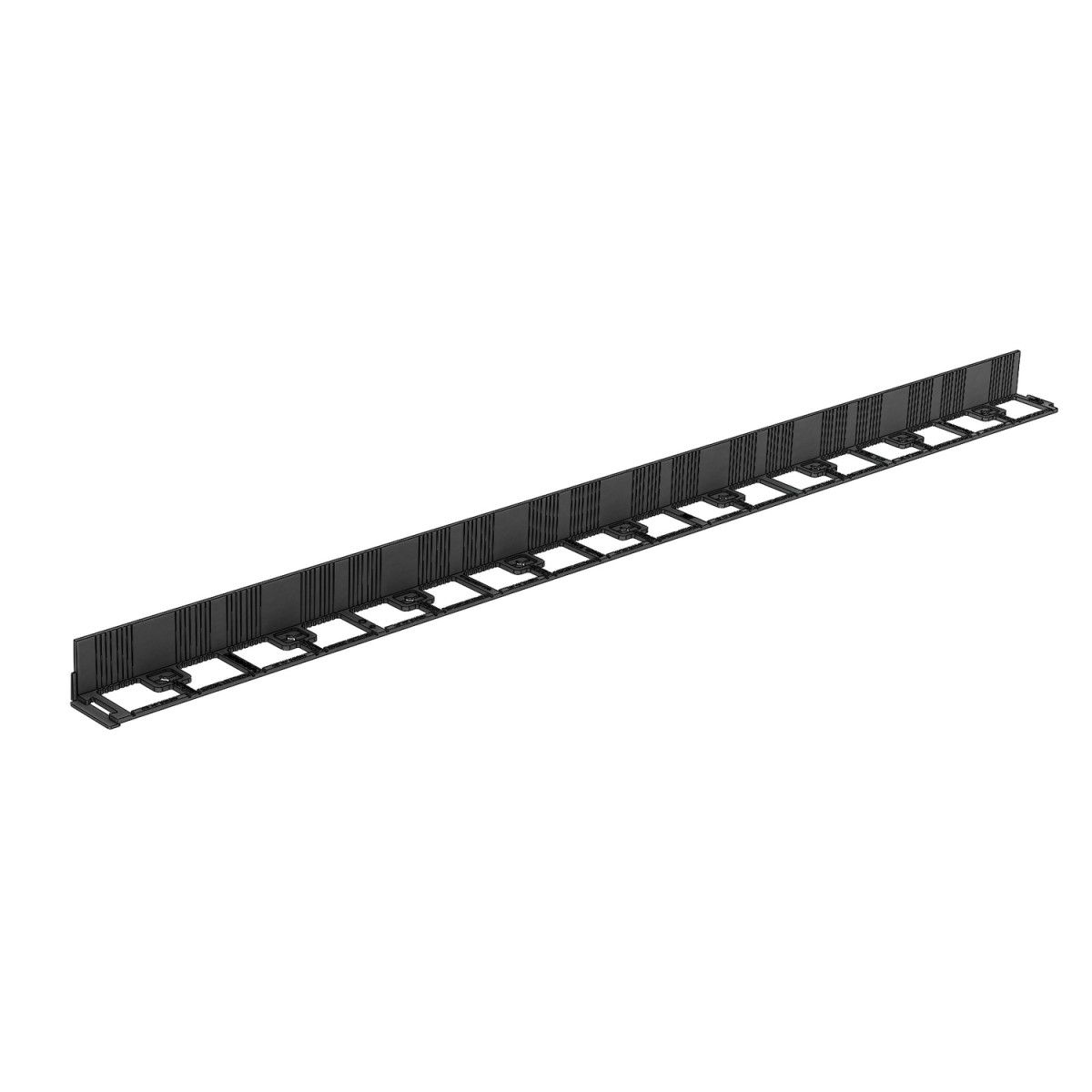 Бордюр пластиковый Aquastok FlexCurb 80 черный, 1521х75х89мм (60482)