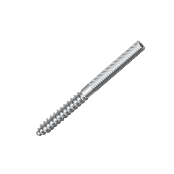 Шуруп-шпилька 8,0х100 (100шт) шлиц Torx 25 цинк