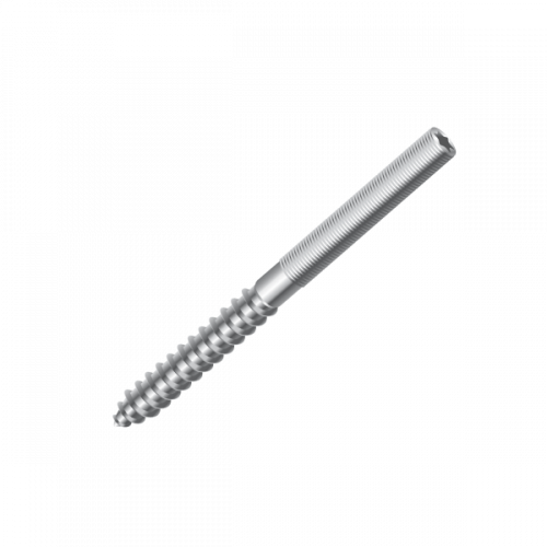 Шуруп-шпилька 8,0х100 (100шт) шлиц Torx 25 цинк
