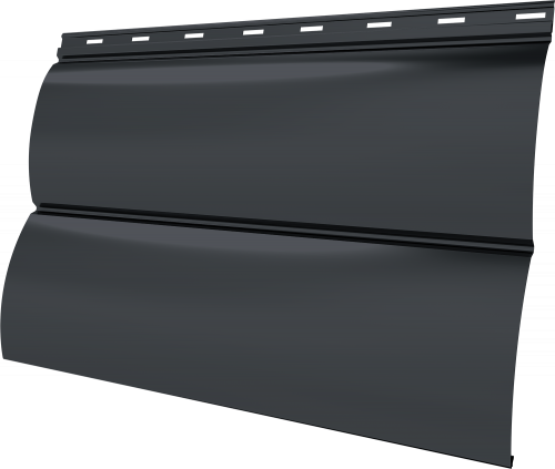 Блок-хаус новый Grand Line 0,5 Drap с пленкой RAL 7024 мокрый асфальт