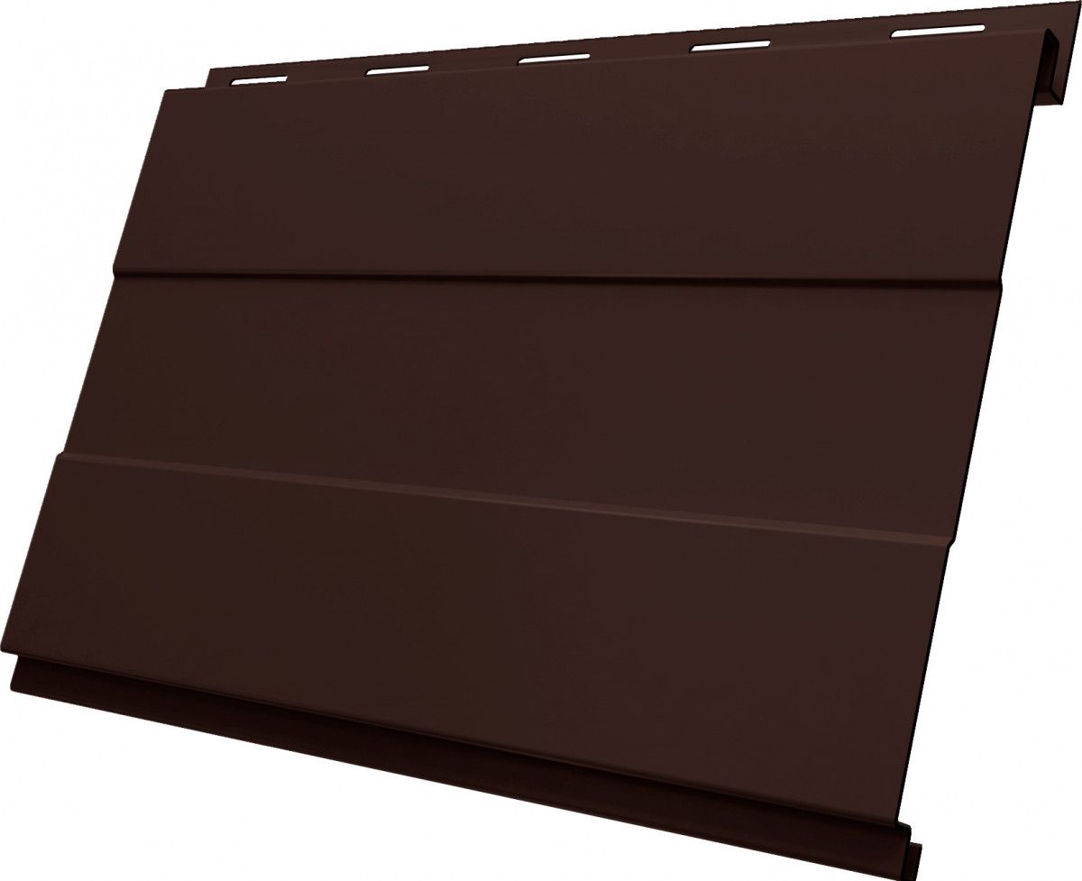 Вертикаль проф Grand Line 0,45 Drap TwinColor с пленкой RAL 8017 шоколад