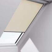 Штора рулонная VELUX RFL-1086 на направляющих 78х98 бежевый