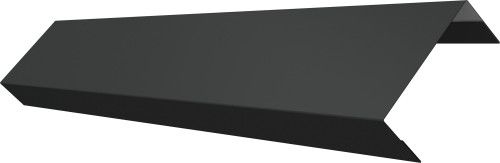 Ламель обратная 50 забора жалюзи Техас Grand Line 0,45 Drap RAL 7016 антрацитово-серый
